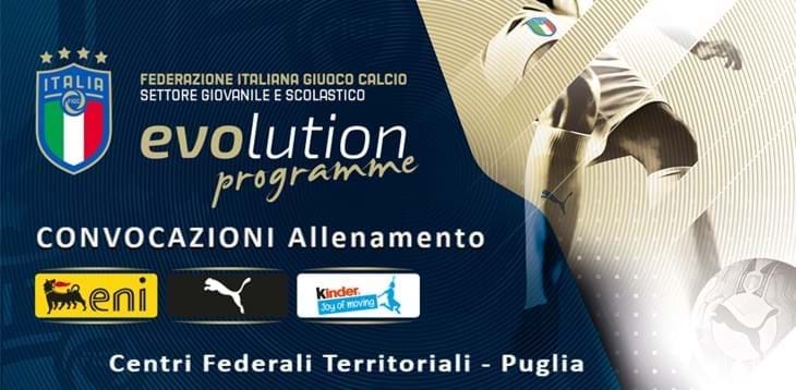 CFT Puglia: elenco convocati staff e giovani atleti per lunedì 1 marzo