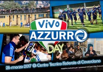 "Vivo Azzurro Day": 20 membri del Club a Coverciano con la Nazionale. Iscrizioni al via lunedì!