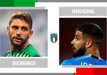 Statistical head-to-head for matchday 25 in Serie A: Domenico Berardi vs Lorenzo Insigne