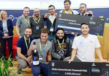 Concluso a Trento il primo Hackathon del calcio italiano: premiati i due team vincitori