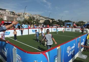 Grande successo del Puma Village. Domani 6.000 bambini al San Paolo