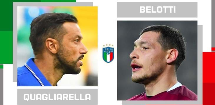 Statistical head-to-head for matchday 28 in Serie A: Fabio Quagliarella vs. Andrea Belotti