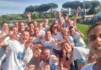La Lazio vince 2-1 il derby contro la Roma Calcio Femminile e festeggia la promozione in Serie A