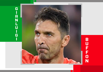 Gianluigi Buffon rated as the best Italian player on matchday 36 by the media