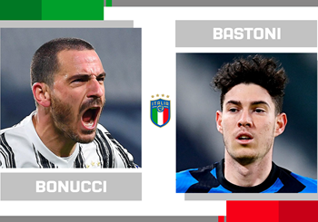 Statistical head-to-head for matchday 37 in Serie A: Leonardo Bonucci vs. Alessandro Bastoni