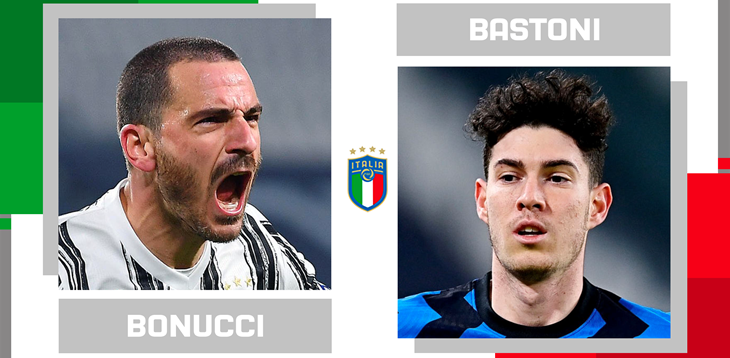 Statistical head-to-head for matchday 37 in Serie A: Leonardo Bonucci vs. Alessandro Bastoni