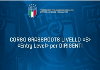 Iniziato il corso per dirigenti di scuole calcio "Entry Level"