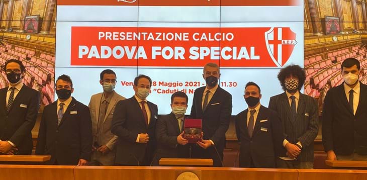 Presentato a Palazzo Madama il Calcio Padova For Special