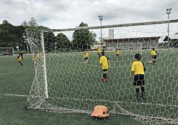 I bambini della Pro Cervignano Muscoli con l'Ast di Trieste