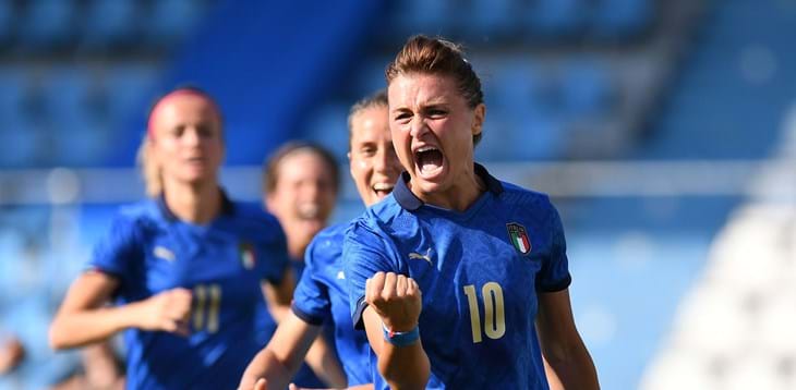 Cristiana Girelli è la Migliore Azzurra di Italia-Paesi Bassi secondo i tifosi