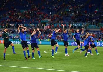 Mancini: “I ragazzi sono stati bravissimi, vittoria dedicata a tutti gli italiani che stanno soffrendo”