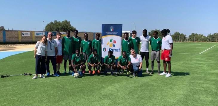 Carmiano seconda squadra qualificata alla Fase Nazionale del torneo Refugee Teams 2021