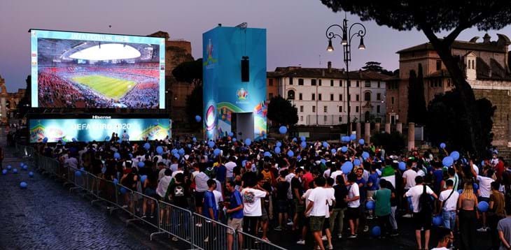 Italia-Belgio, oltre 17 milioni di tifosi a sostenere gli Azzurri dai piccoli e grandi schermi