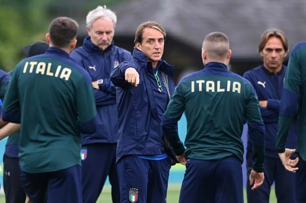 Italy Training Session And Press Conference UEFA Euro 2020 Final (33)