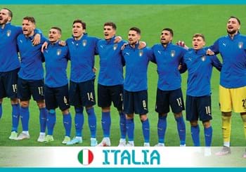 Panini launches commemorative poster and stickers of Azzurri Champions
