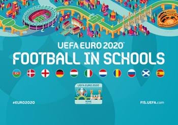 Football in Schools Euro 2020: 21 le scuole italiane in rappresentanza dell'Italia