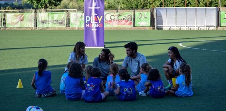 Riprendono le attività di “UEFA Playmakers”: il primo progetto a livello europeo dedicato alle bambine in collaborazione con Disney