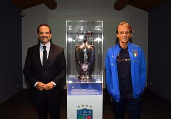 Mancini e Bonucci al Museo del Calcio