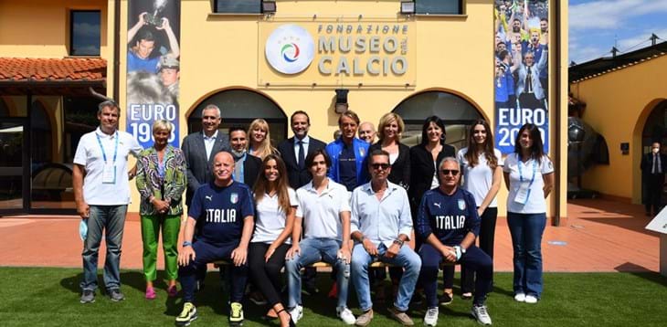 La squadra del Museo del Calcio di Coverciano