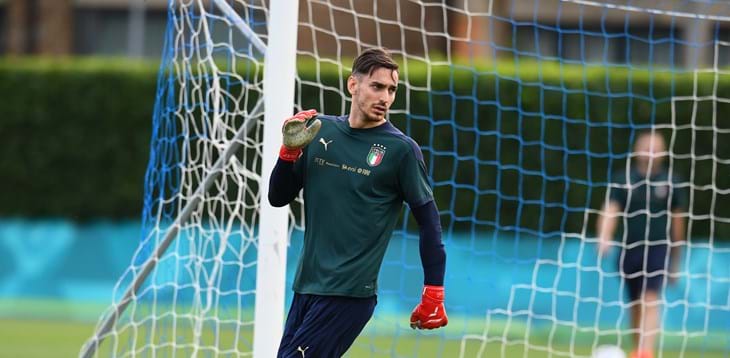 Meret out for Italy's next matches, will return to his club after the match with Bulgaria
