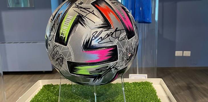Al Museo del Calcio arrivano il pallone della finale e la Coppa di Euro 2020