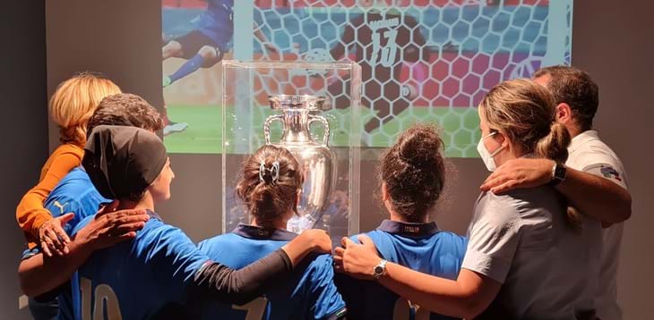 Una visita speciale: le calciatrici afghane al Museo del Calcio