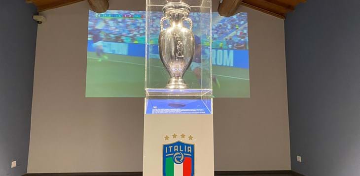 La Coppa di Euro 2020 è al Museo del Calcio aperto 7 giorni su 7