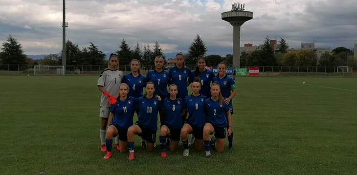 Le Azzurrine aprono la nuova stagione con una bella vittoria (4-3) contro l’Austria