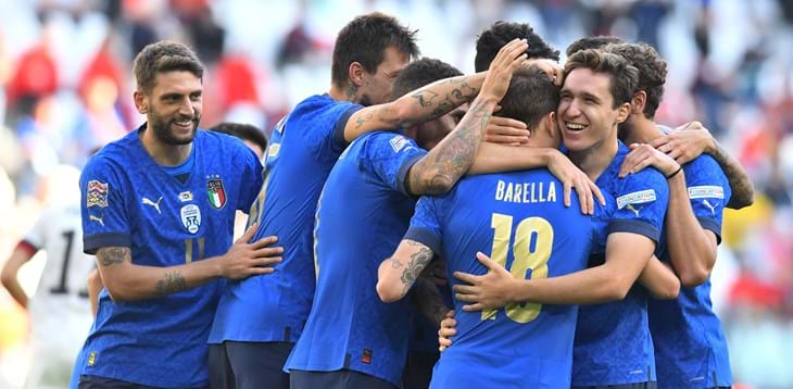 Italy 2-1 Belgium: all of the stats
