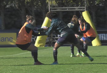 Le Azzurre si allenano a Castel di Sangro