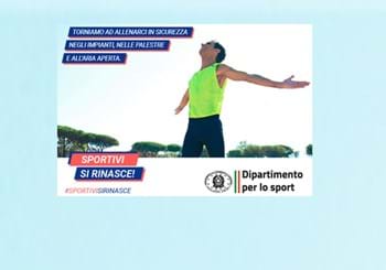 #Sportivisirinasce: al via la campagna di comunicazione per la ripresa della pratica sportiva