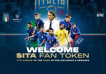 La FIGC annuncia il lancio dei Fan Token $ITA con Socios.com
