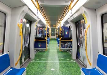 Metro 5 Milano: un nuovo treno racconta la Nazionale italiana di calcio campione d’Europa