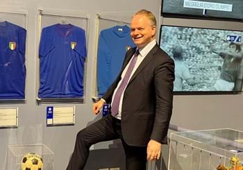 Il direttore degli Uffizi ha visitato il Museo del Calcio