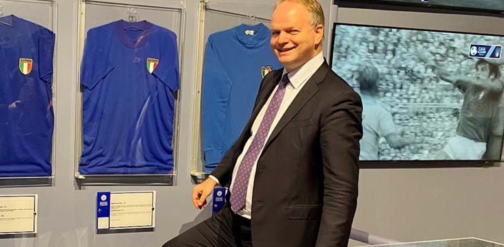 Il direttore degli Uffizi ha visitato il Museo del Calcio