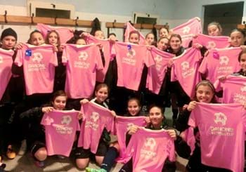 Danone Nations Cup: la consegna delle maglie alle ragazze della SSC Napoli
