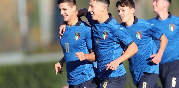 Round one to Italy: the Azzurrini beat France 3-1 at Coverciano. Carboni, Bolzan and Vacca all on the scoresheet