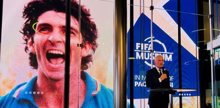 FIFA Museum in Zurich honours the memory of Paolo Rossi one year after his death
