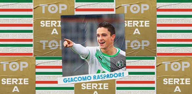 Italiani in Serie A: la statistica premia Giacomo Raspadori – 21^ giornata