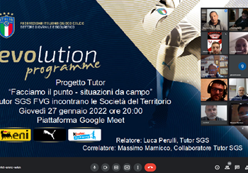 I Tutor SGS del FVG incontrano le società del territorio