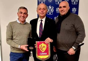 Scuole calcio Élite:  Cacciapuoti e  Zigarelli premiano la Polisportiva Santa Maria