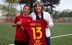 Riprendono le visite ai club di Serie A: Bertolini incontra le calciatrici della Roma