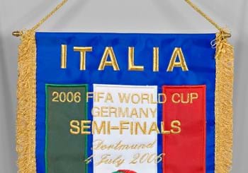 Germania-Italia, un grande ‘classico’ del calcio mondiale: il gagliardetto del 2006 al Museo del Calcio
