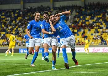 L’Italia inizia con una vittoria di misura contro la Romania. Baldanzi e Volpato a segno