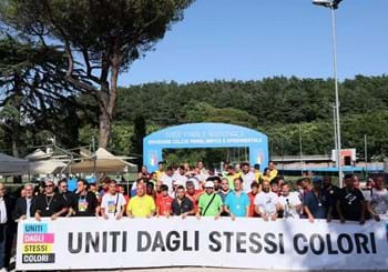 #UNITIDAGLISTESSICOLORI: la DCPS in campo per la campagna antidiscriminazione della FIGC