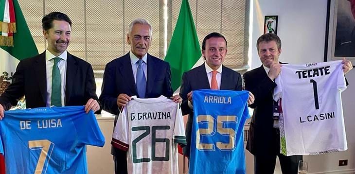 Firmato un accordo di collaborazione tra la FIGC e la Federcalcio Messicana
