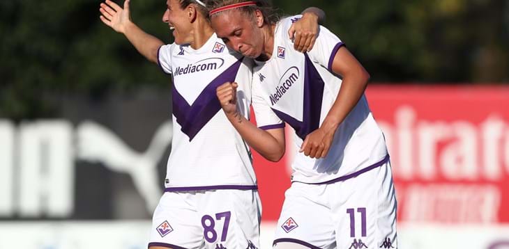 Buona la prima per la Fiorentina Femminile che supera il Milan con un tris  di reti - L Football