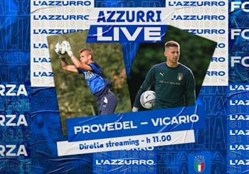 Nasce 'Azzurri Live', la diretta social da Coverciano con i calciatori della Nazionale