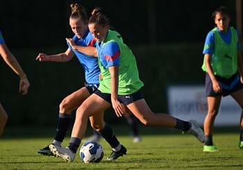 L'allenamento delle Azzurre | Verso Italia-Brasile