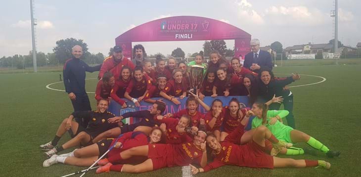 U17 Femminile: la Roma si aggiudica il torneo pre-season. In finale superata la Juventus ai calci di rigore